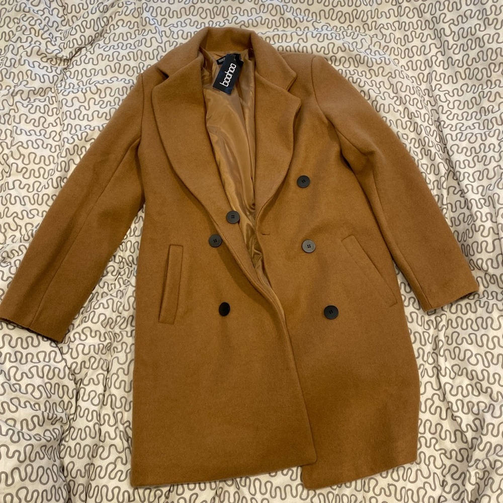 NWT Boohoo Petite Coat